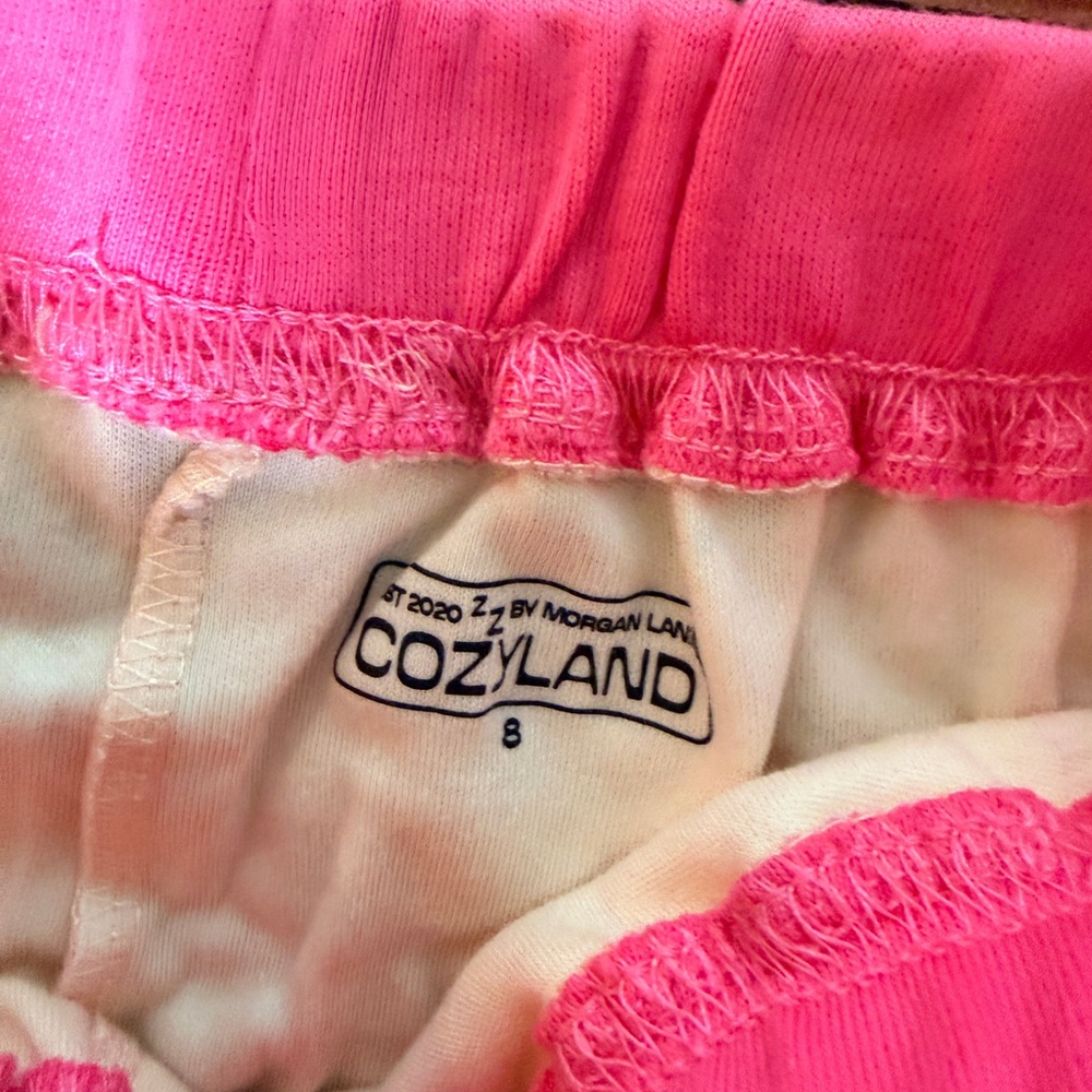 Pink Raspberry Kids Pajamas - Picture 2 of 4
